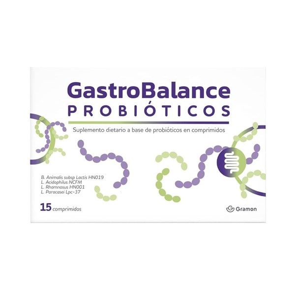 Gramon Suplemento Dietario Gastrobalance Probióticos x 15 comprimidos