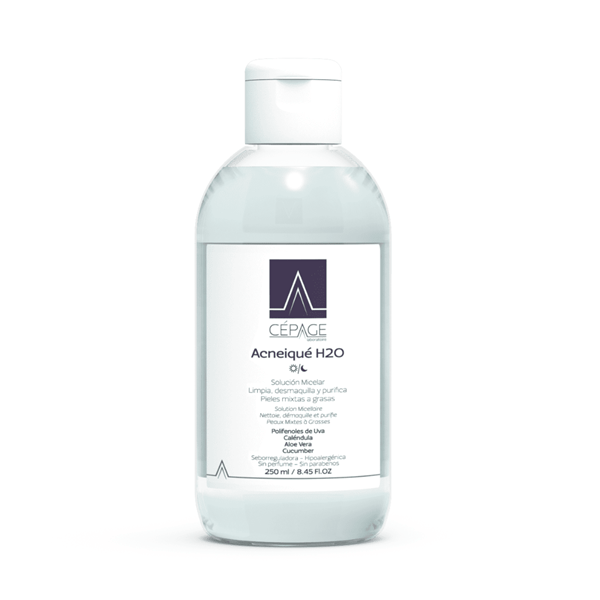 Cepage Acneiqué H20 Solución Micelar para Pieles Mixtas a Grasas