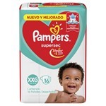 Pampers 16 Unidades Xxg #2
