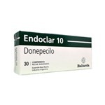 Baliarda Endoclar 10 Mg Donepecilo x 30 Comp Recubiertos Ranurados #1
