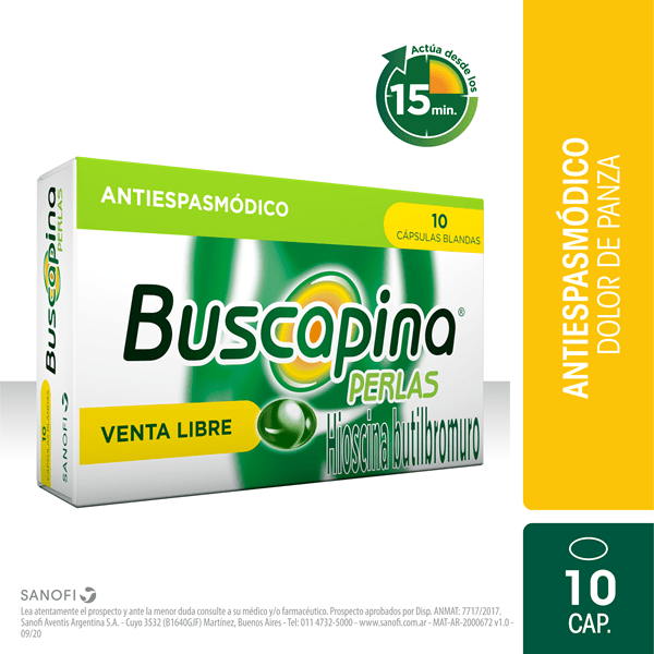 Sanofi Buscapina Perlas Capsulas Blandas X 10 #1