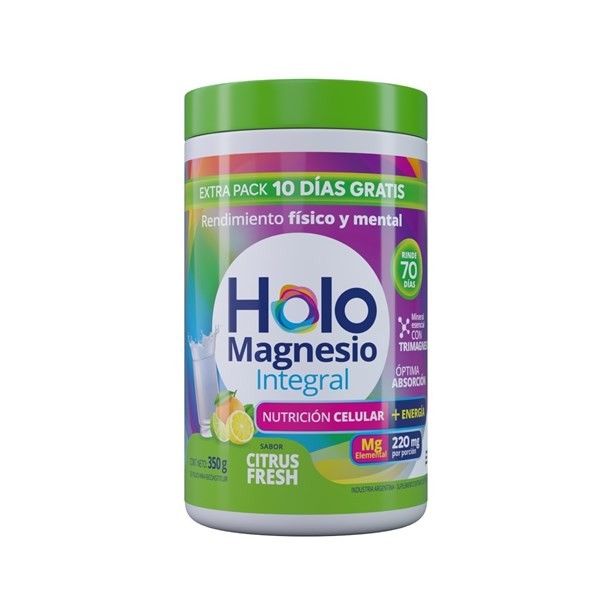 Holomagnesio Integral en polvo Sabor Citrus X350grs alt