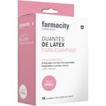 Guantes de Látex Farmacity Para Examinar Talle S x 10 un #1