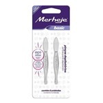 Merheje Pinza Depilatoria Basic -En Acero Inoxidable- (2 Unidades) #1
