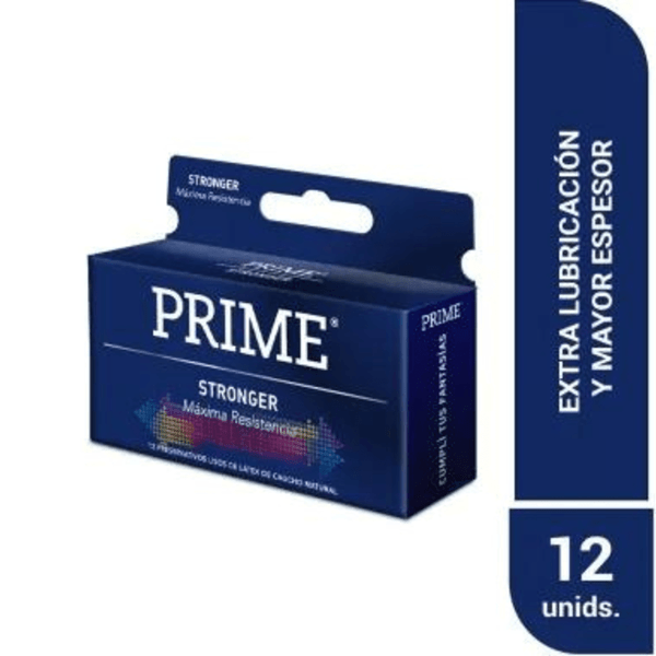 Prime Preservativo Stronger (12 Unidades) #1