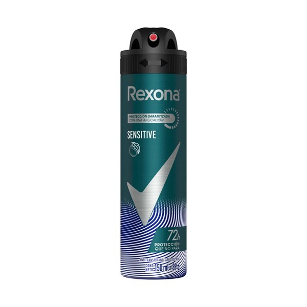 Rexona Antitranspirante en Aerosol Rexon Men Sensitive 150 cc. #1