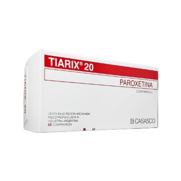 Casasco Tiarix Paroxetina 20 Mg x 60 Comp #1