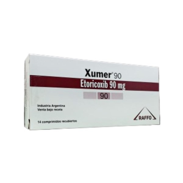 Raffo Xumer 90 Mg Etoricoxib x 14 Comp Recubiertos #1