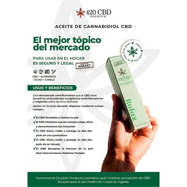 Aceite Cbd Relax Spray 16 ml alt