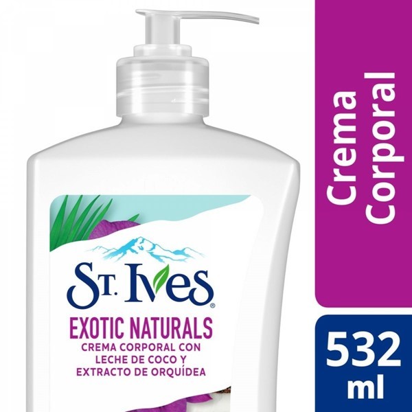 Crema Corporal St Ives Exotic Naturals 532 ML #1
