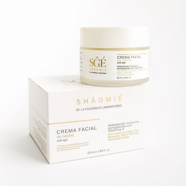 Shagmie Crema Facial de Noche Anti Age Hidratante 50 ml alt