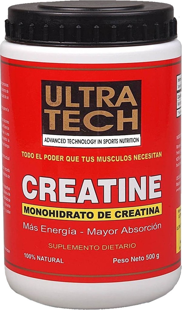 Ultra Tech Suplemento Dietario Creatina Monohidrato x 500 gr #1