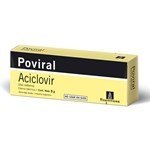 Poviral | Crema dérmica 5 gr | Aciclovir #1