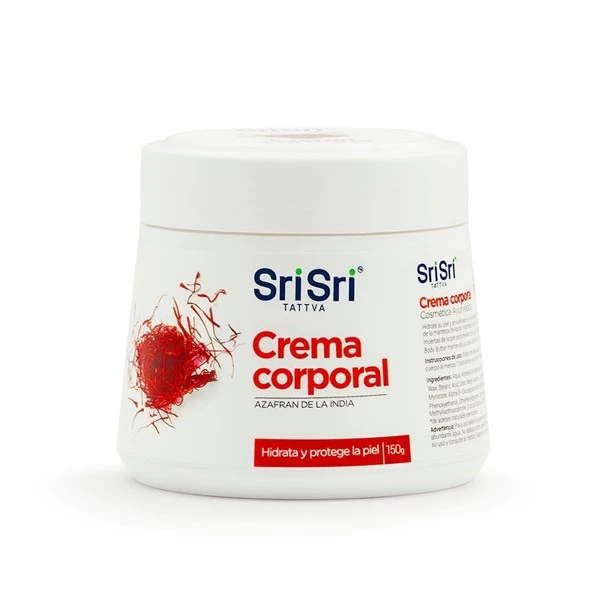 Sri Sri Crema Corporal Antiaging Rejuvenecedora Azafran De La India 150gr