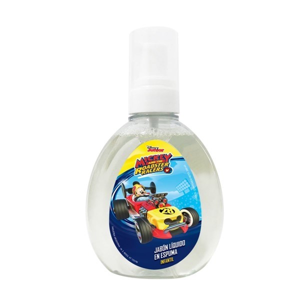 Disney Jabón Líquido en Espuma 260 ml - Mickey Sobre Ruedas #1