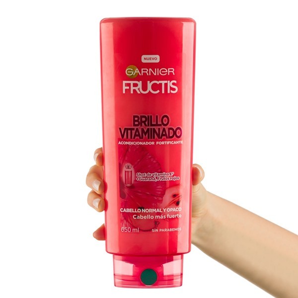 Fructis Acondicionador Brillo Vitaminado 650 ml alt