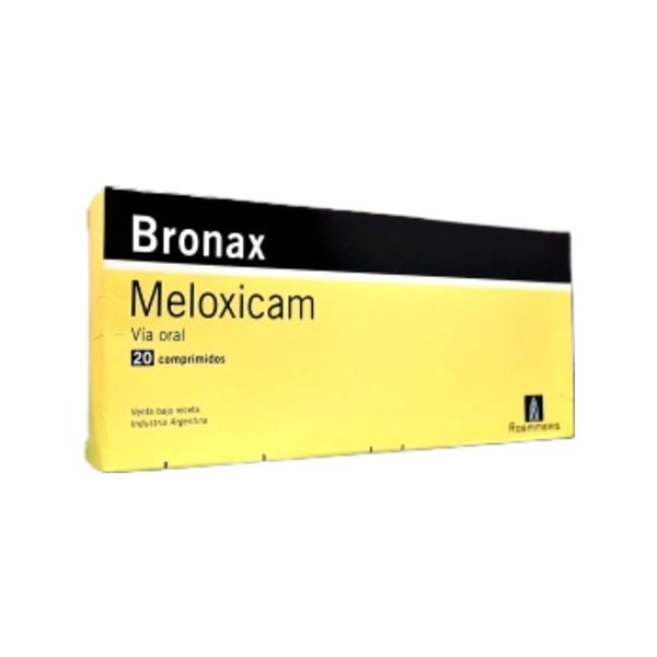 Roemmers Bronax 15 Mg Meloxicam x 20 Comp #1