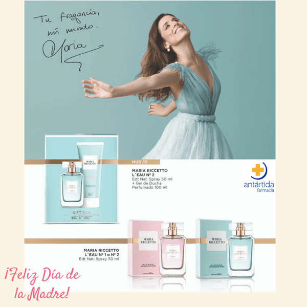 ESTUCHE M.RICCETTO L'EAU NRO2 EDT 50ML + GEL DUCHA #1