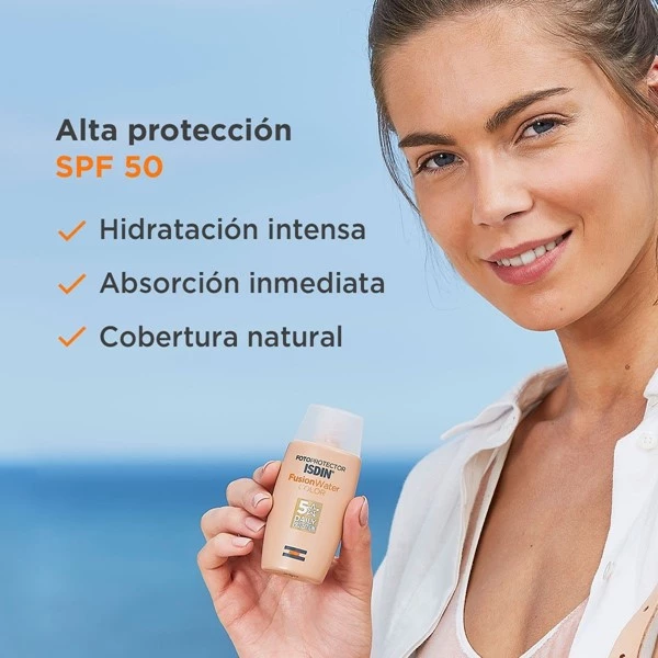 Isdin Fotoprotector Fusion Water Color Medium Fps 50+ 50 ml alt