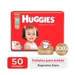 Pañales Huggies Talle Xxg Supreme Care Ahorropack 50 Uni #1