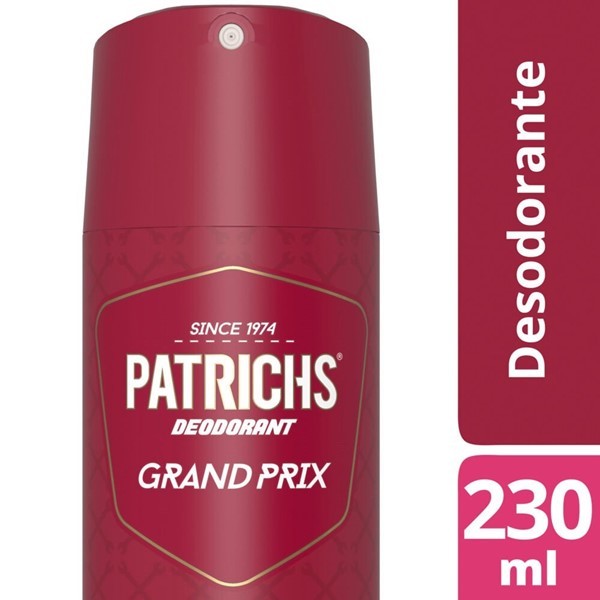 Patrichs Desodorante en Aerosol Grand Prix 147 gr #1