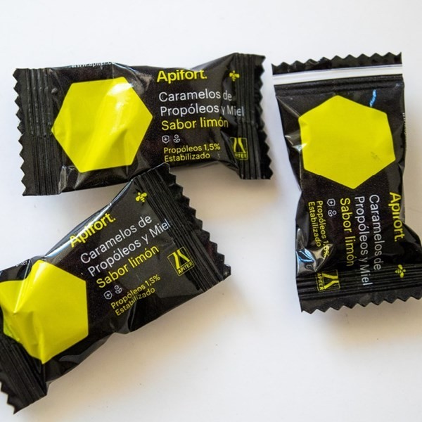 Caramelos Propóleo Miel Y Limón |12 Unidades