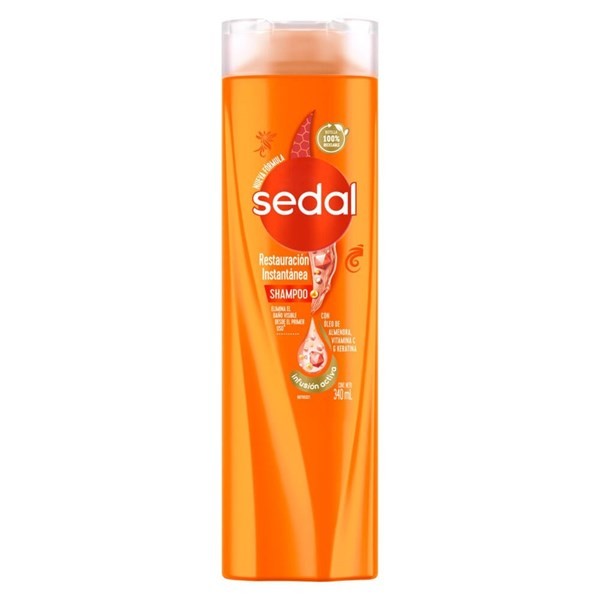 Shampoo Sedal Restauracion Instantanea 340 ml alt