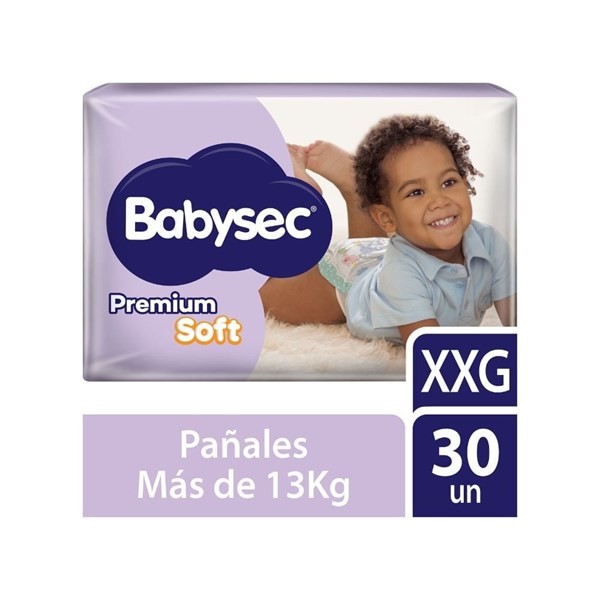 Babysec Pañales Premium Soft  Xxg
