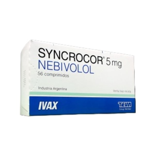 Teva Syncrocor Nebivolol 5 Mg x 56 Comp #1
