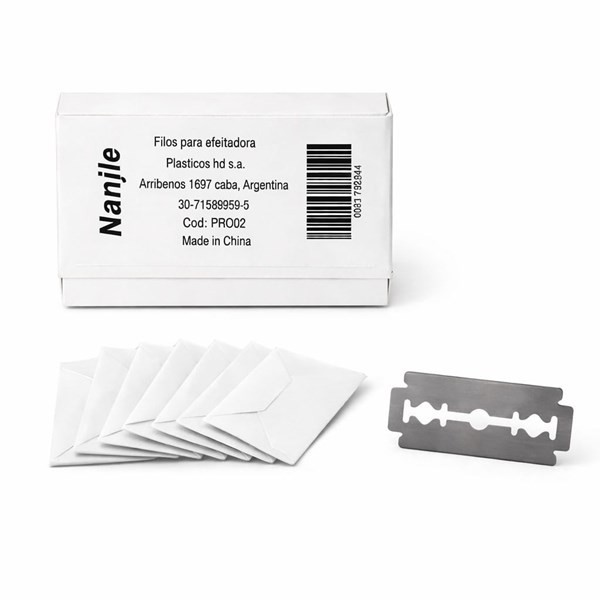 Nanjie Hojas de Afeitar Pack x 10 Unidades