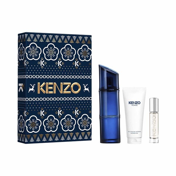 Kenzo Homme EDT Intense 110 ml + Shower Gel 75 ml + EDT Intense 10 ml #1