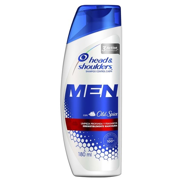 Shampoo Head & Shoulders Old Spice Para Hombres x 180 ml #1