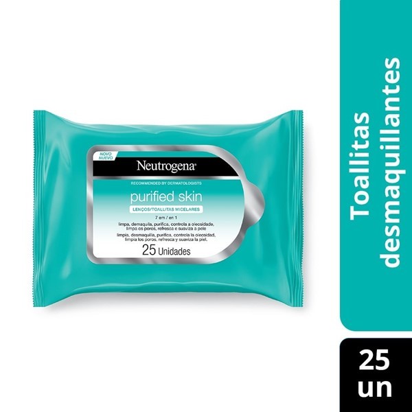 Neutrogena Toallitas Desmaquillantes Purified Skin #1