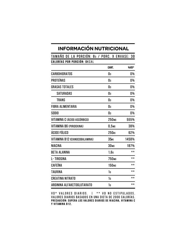 Star Nutrition TNT - Dynamite Sabor Citrus Slush 240 gr alt