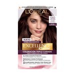 Kit Tintura Excellence Creme Triple Cuidado x 47 g Color 510 Castano Claro Profundo #1