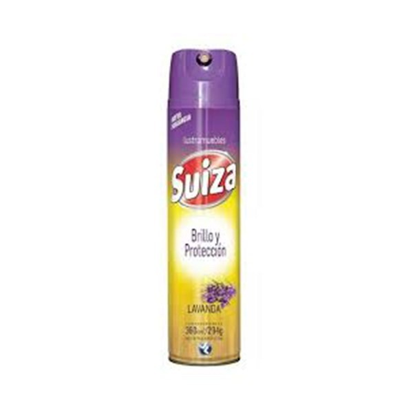Lustramuebles en Aerosol Suiza Lavanda Vainilla 360 grs #1