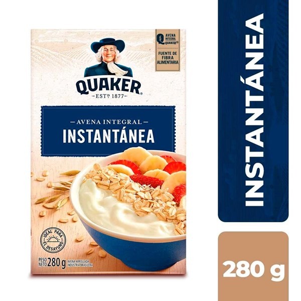 Avena Quaker Instantanea 280 Grs Quaker #1