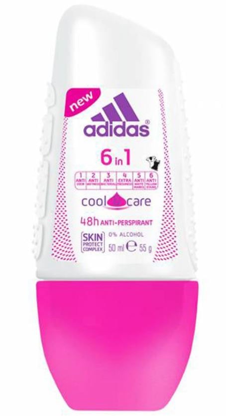Adidas Antitranspirante Roll On Femenino 6 En 1 50 Ml