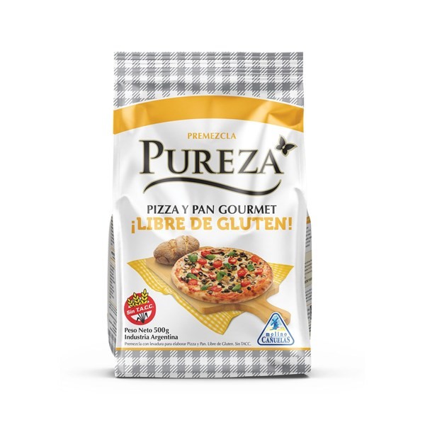 Pureza Premezcla Para Pizza Pan Puereza Sin Tacc 500 G. #1
