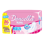 Doncella Toallitas Con Alas Extrasuave (16 Unidades) #1