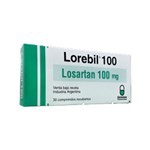 Géminis Farmacéutica Lorebil 100 100 Mg Losartán x 30 Comp Recubiertos #1