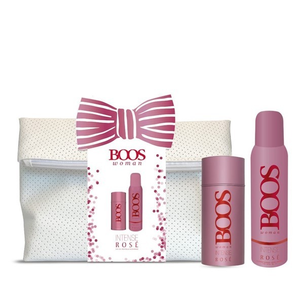 Set Boos Intense Rosé Eau de Parfum x 60 ml + Desodorante x 127 ml + Neceser #1