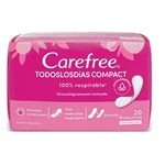 Protectores Diarios Carefree Compact Todos Los Días x 20 un #1