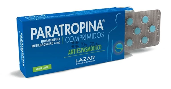 Paratropina Antiespasmódico Analgésico 24 comprimidos