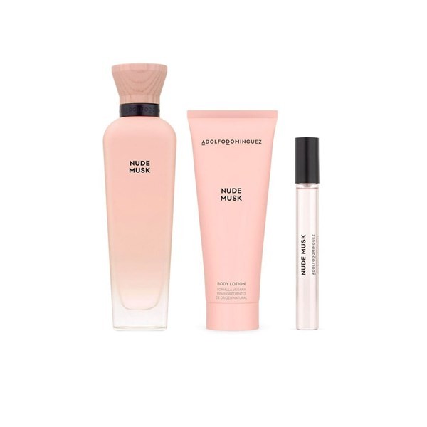 Adolfo Dominguez Set Nude Musk Edp Tamaño U alt