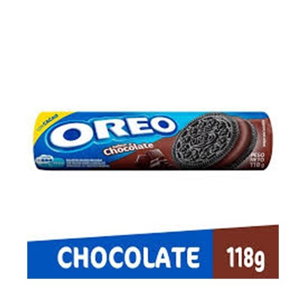Galletitas de Chocolate Rellenas de Chocolate Oreo 118 g #1