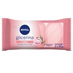 Nivea Jabón de Glicerina Floral  flow Pack (3 Unidades) 90 grs #1