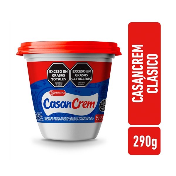 Queso Crema Casancrem Clásico 290 G. #1