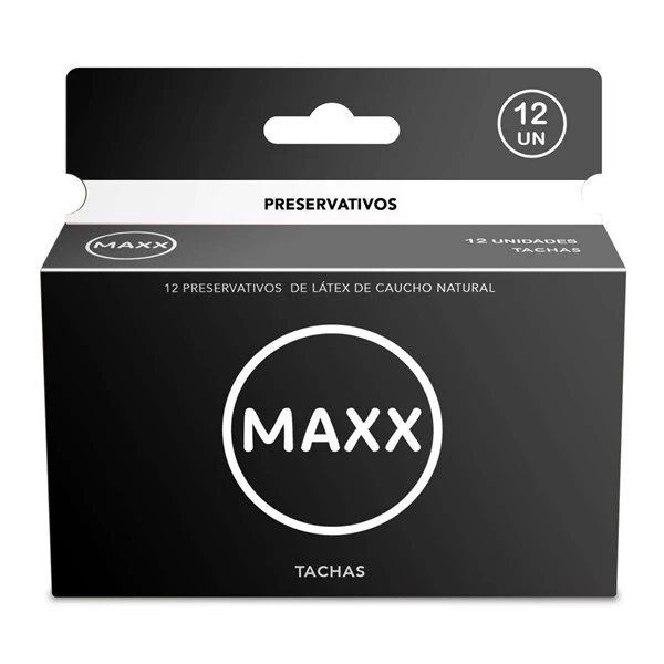 Maxx Preservativo Tachas (12 Unidades)