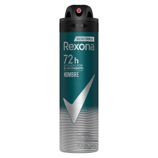 Desodorante Masculino Rexona Hombre 72h 150 Ml alt